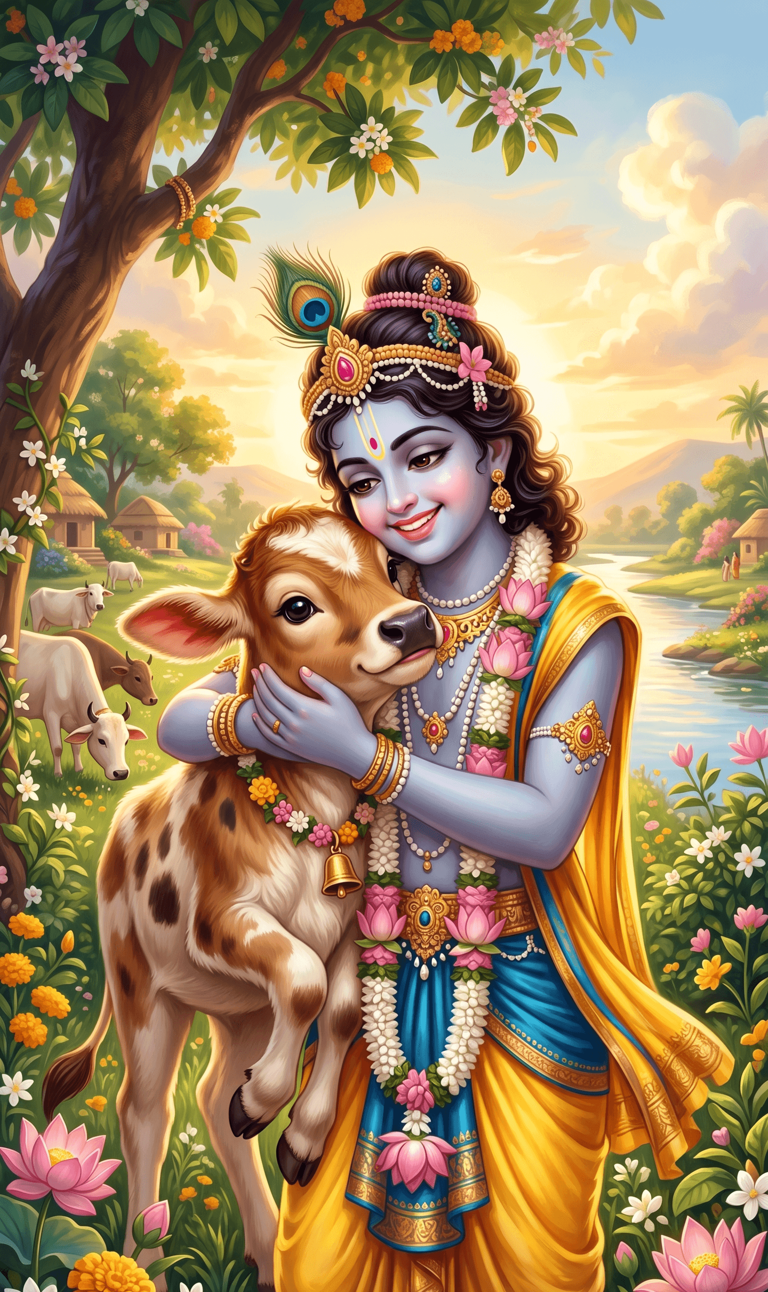 Joyful Krishna