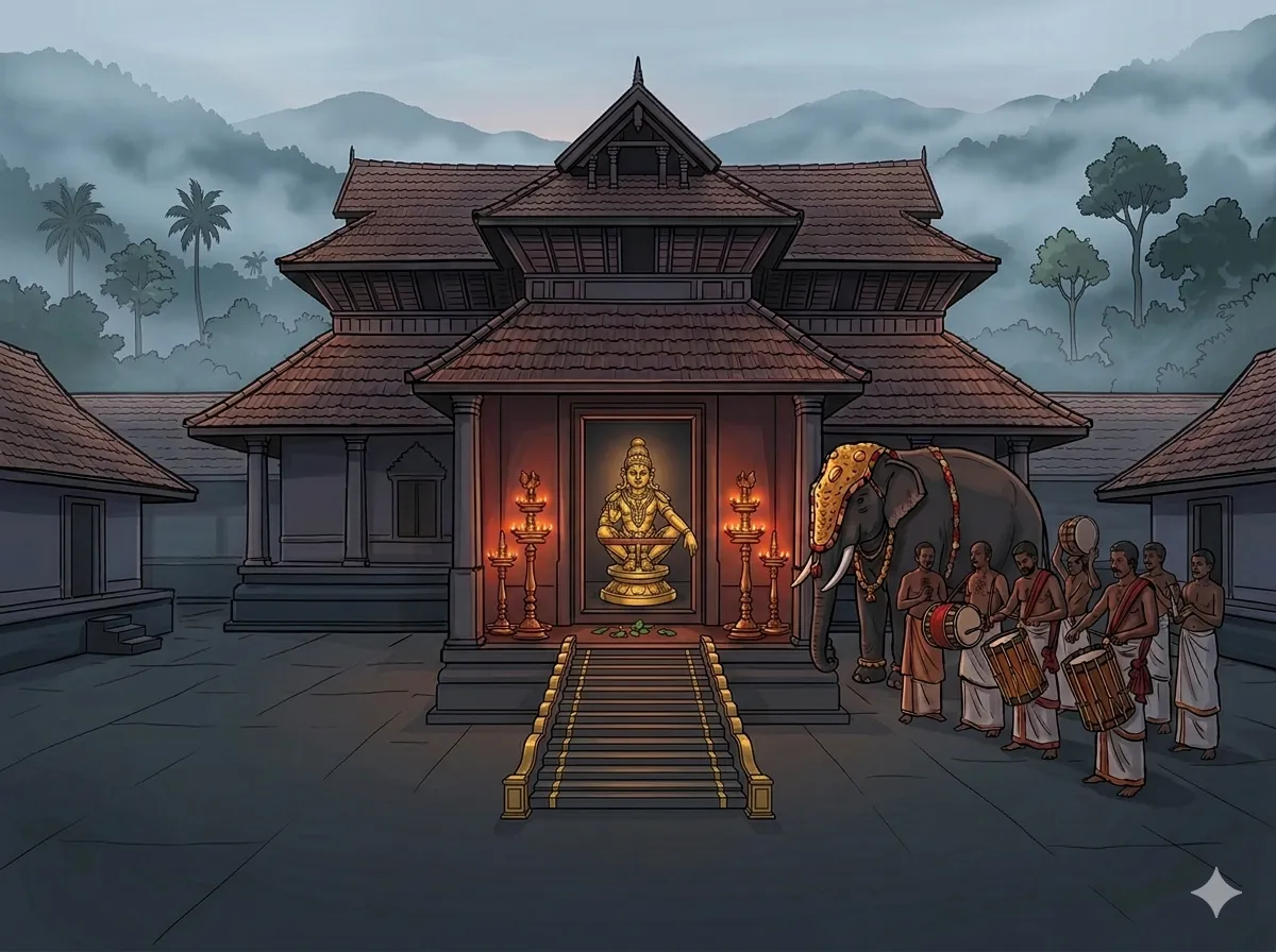 Sabarimala Shri Ayyappa Swamy Temple Kerala